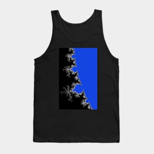 Mandelbrot Set Fractal Detail I blue Tank Top